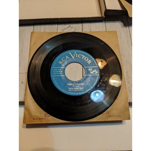 RCA Victor Musical Smart Set Band Marches Spring Garden Band 3 Records - Picture 9 of 12